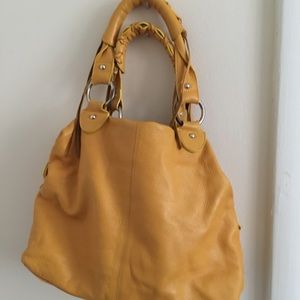 Sold!!! 👛Yellow Italian Leather Purse